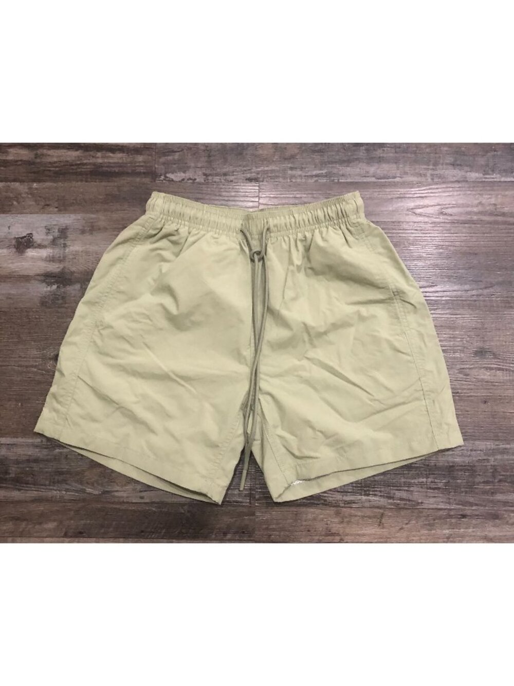 Standard Cloth Mens XS Green Lined Briefed Swim Swimming Trunks Shorts